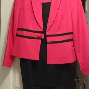 Pink suit